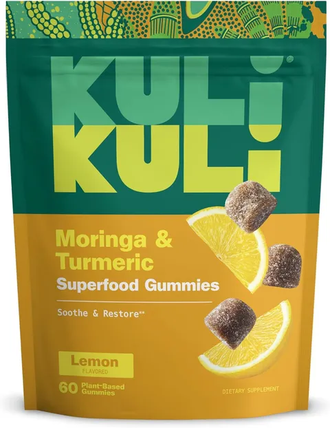 Kuli Kuli Super Energy Gummies - Caffeine-free energy supplement