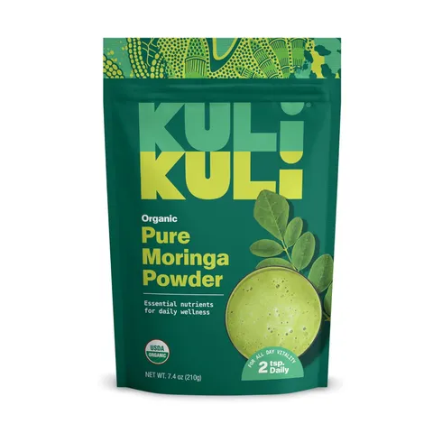 Kuli Kuli Moringa Oleifera Organic Leaf Powder - Sustainably sourced organic moringa
