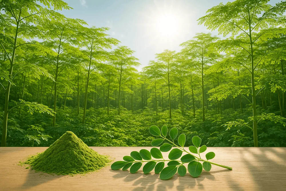 Moringa forest showing cultivation across different regions and climates