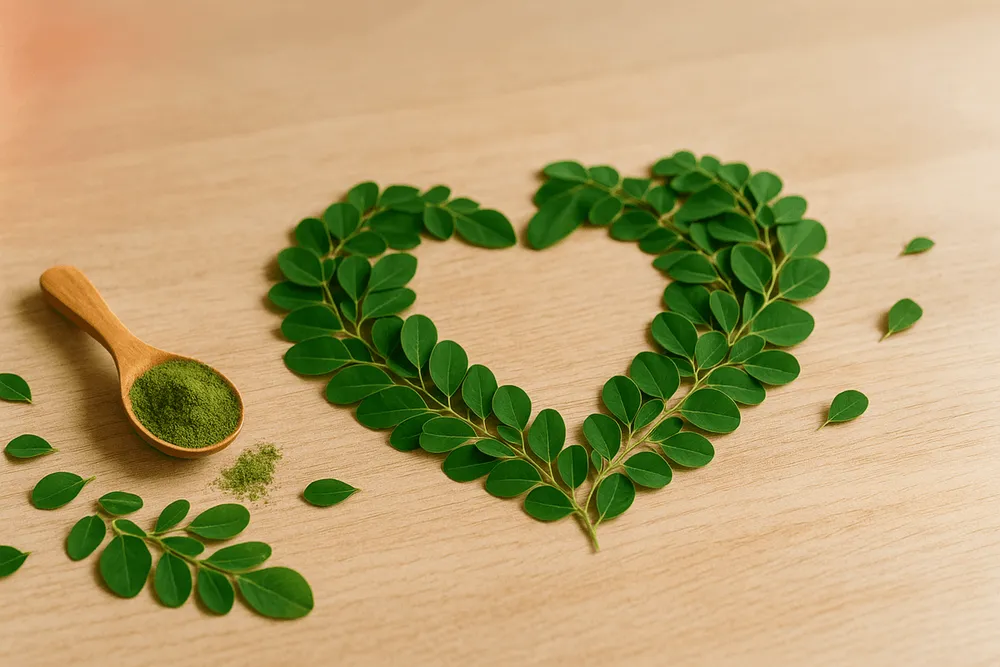 Love your heart, Moringa helps keep it strong and balanced