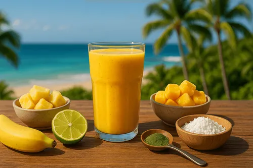 Moringa Tropical Paradise Smoothie